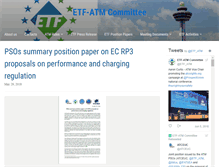 Tablet Screenshot of etf-atm.org